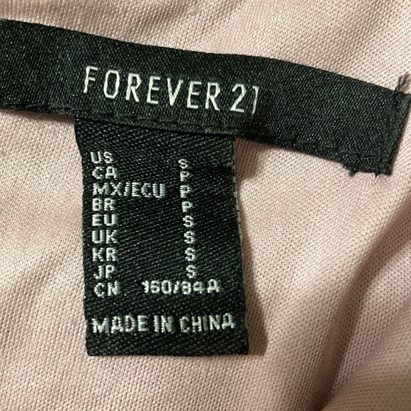 Forever 21 Tiered Babydoll Metallic Dress - Picture 12 of 13